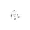 Kinkiet Luces Exclusivas CASURNO LE45226 zielony