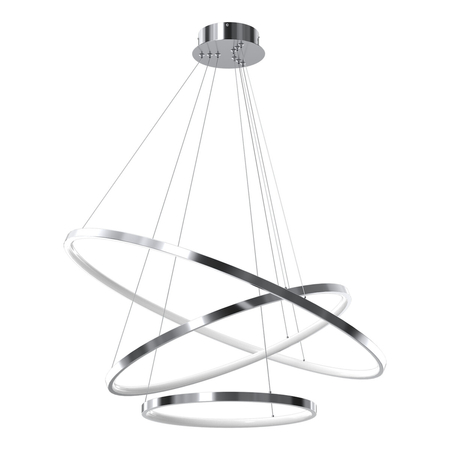Milagro Lampa wisząca HOOP CHROME 93W LED ML1551 CHROM