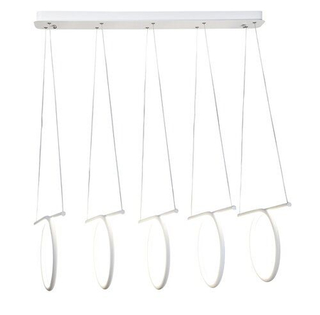Lampa wisząca Rabalux Donatella 2549 biały