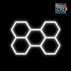 Lampa LED Hexagon Blaupunkt 173W geometryczny panel sufitowy led 4000K CRI90 w kształcie plasta miodu