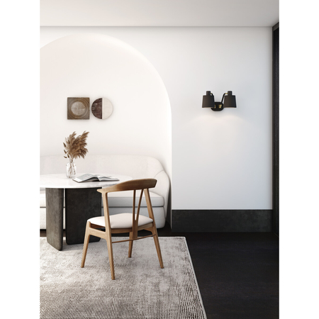 Kinkiet Astro Edward Twin 1441002 Matowy Czarny