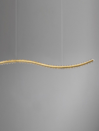Lampa wisząca Luces Exclusivas BAUTA złoty LE42677
