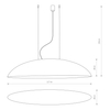 Lampa wisząca CANOE Nowodvorski 7927 biały