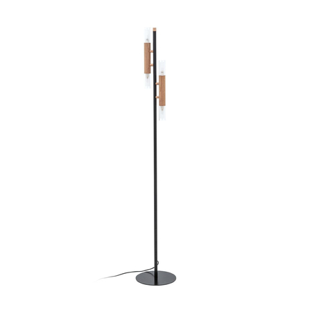Lampa podłogowa MADERA Zuma Line 8310144 drewniany