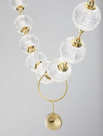 Lampa wisząca Luces Exclusivas CANA złoty LE42696