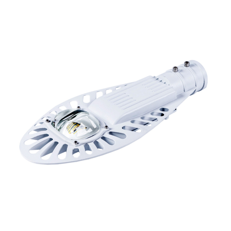 Oprawa uliczna LED Bridgelux 30W MeanWell driver IP65 aluminiowa biała obudowa NW