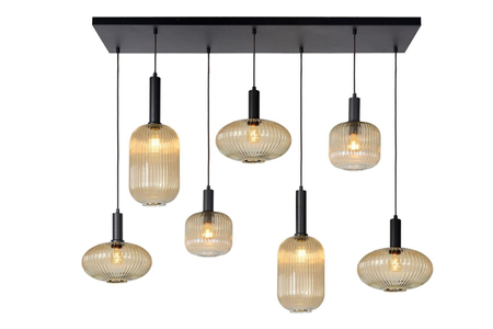 Lampa wisząca Lucide MALOTO 45386/07/62 złoty