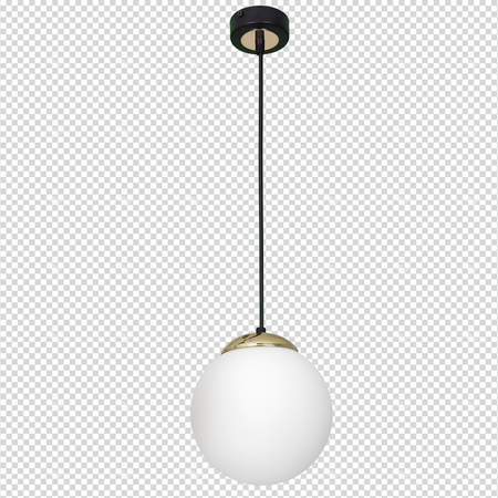 Milagro Lampa wisząca SPARTA BLACK / GOLD 1xE27 MLP6495 CZARNY / ZŁOTY