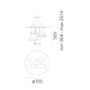Lampa wisząca Artemide 1477W10A Mercury Mini LED