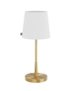 Lampa stołowa By Rydens Lumi H48,5 cm E27 złoty/biały