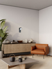 Kinkiet Italux Fonten WL-47380-1-BK Piaskowany czarny