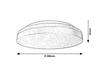 Lampa zewnętrzna Rabalux Zenon 2698 biały