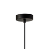 Lampa wisząca Italux PND-27812-BK-SG Czarny