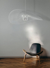 Lampa wisząca KAPELUSZ Kaja KP-21 BIAŁY