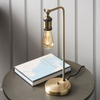 Lampa stołowa Endon Lighting Hal 97246 mosiądz