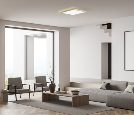 Plafon Italux Aleria PLF-39573-450S-50W-WH Biały