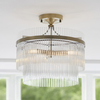 Lampa sufitowa Endon Lighting Marietta 112575 mosiądz
