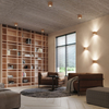 Sollux Lighting Kinkiet QUAD naturalne drewno SL.0491