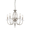Żyrandol Elstead Lighting Aegean szary AG5-POL-NICKEL
