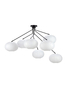 Lampa wisząca Markslöjd GALAXY 108216 biały/czarny