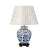 Lampa stołowa Elstead Lighting Linyi niebieski DL-LINYI-TL