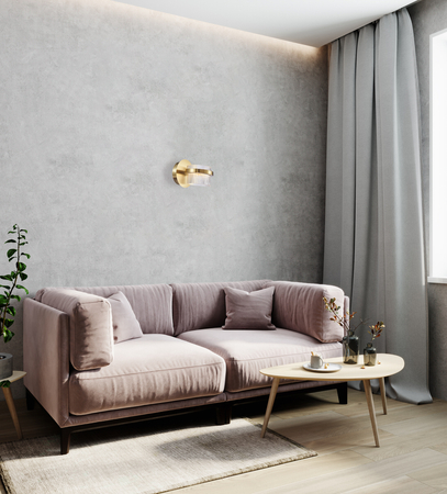 Kinkiet Italux WL-77362-9W-GD Piaskowany złoty z połyskiem