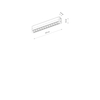 Lampa szynowa Nowodvorski UT-LVM FOCUS SWING LED 11336 Czarny