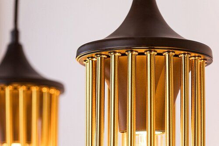 Lampa wisząca Rabalux Roxas 72153 czarny matowy