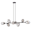 Lampa wisząca PANDORA 8 Emibig 1263/8 czarny