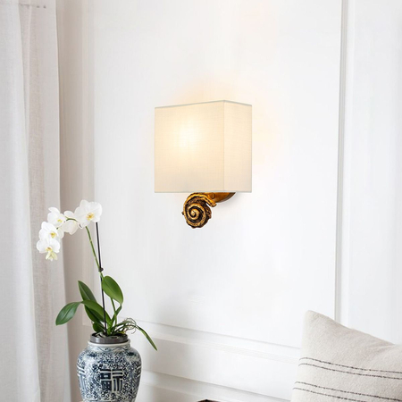Kinkiet Elstead Lighting Swirl złoty FB-SWIRL-1S-G