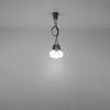 Sollux Lighting Lampa wisząca DIEGO 3 szara SL.0576