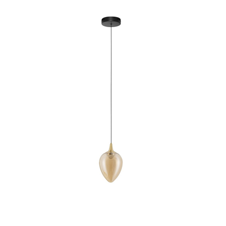 Lampa wisząca Luces Exclusivas VAZENDO LE45118 czarny, złoty i odcienie złota