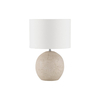 Lampa stołowa Luces Exclusivas SALONTE LE45285 beżowy, biały