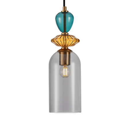 Lampa wisząca Italux Namos PND-27092-3A-MC-BRO Mosiądz