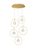 Lampa wisząca Luces Exclusivas BACATA - złoty LE43201