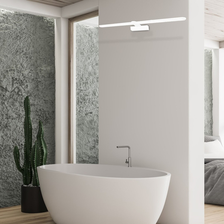 Milagro Kinkiet Splash 60cm 12W LED Biały ML5618 BIAŁY