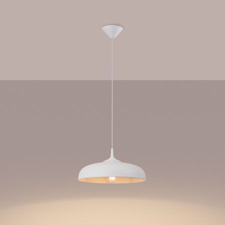 Sollux Lighting Lampa wisząca GINA biała SL.1329