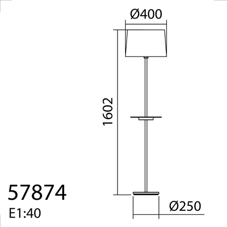 Lampa podłogowa ROMESA czarny mat, naturalny 1xE27 porty USB A & C abażur biały