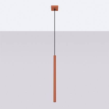 Sollux Lighting Lampa wisząca PASTELO 1 zielona oliwka SL.1518
