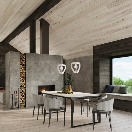 Sollux Lighting Lampa wisząca TRES biała SL.0929