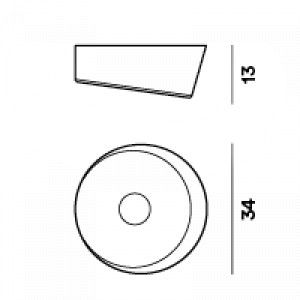 Lampa sufitowa Foscarini 191005L-24 Lumiere XXL LED