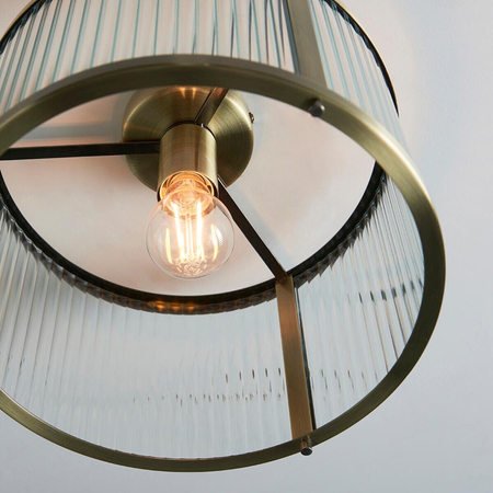 Endon Lighting Lampa sufitowa 106265 mosiądz