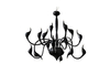 Lampa wisząca SNAKE 2 BLACK Azzardo AZ1048 black