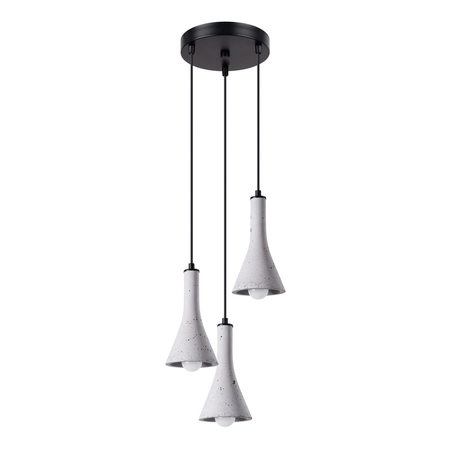 Sollux Lighting Lampa wisząca RING 3 biały SL.1098