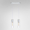 Lampa wisząca AQForm Modern Glass Tube E27 X2 Biały Struktura