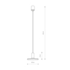 Lampa wisząca HERMANOS B Nowodvorski 8102 czarny