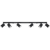 Sollux Lighting Plafon MERIDA 6L szary SL.0462