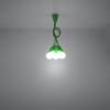 Sollux Lighting Lampa wisząca DIEGO 5 zielony SL.0583
