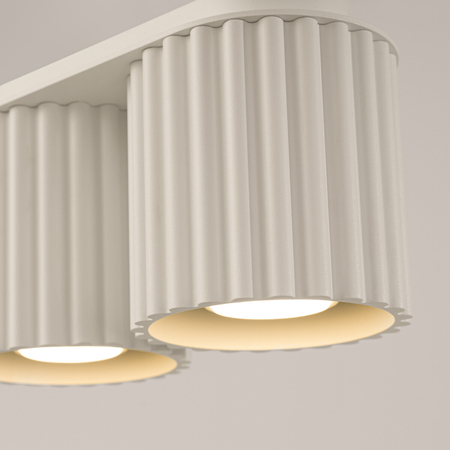 Sollux Lighting Plafon AURA 2 beżowy GU10 SL.1790