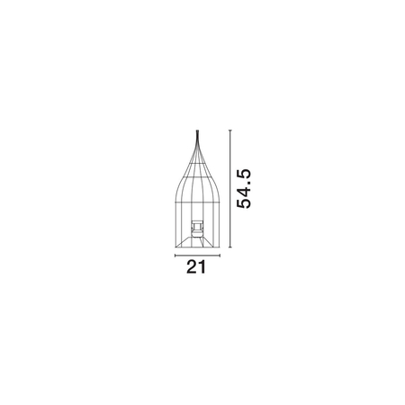 Lampa podłogowa Luces Exclusivas ALDENZO LE45388 czarny